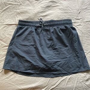 Avalanche Charcoal Gray Athletic Skort